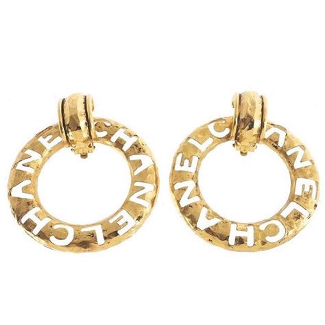 chanel hoop earrings 2015|Chanel hoop earrings price.